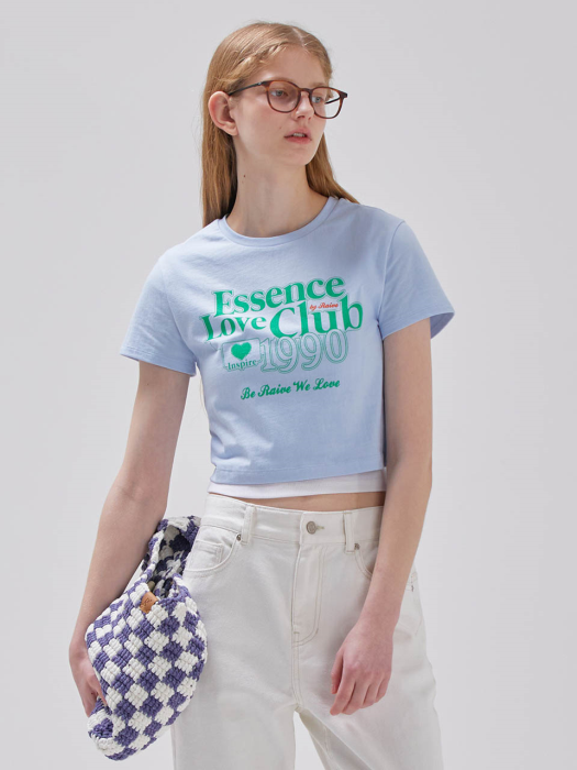 Loveclub Graphic T-shirt in Blue VW3ME262-22