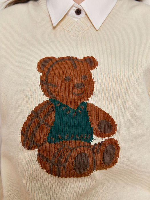 vest teddy bear