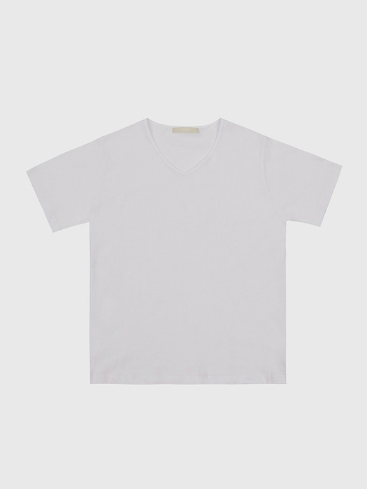 Semi U neck Cotton M T-shirt