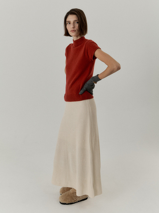 Cashmere Cap Sleeve NT_(Red)