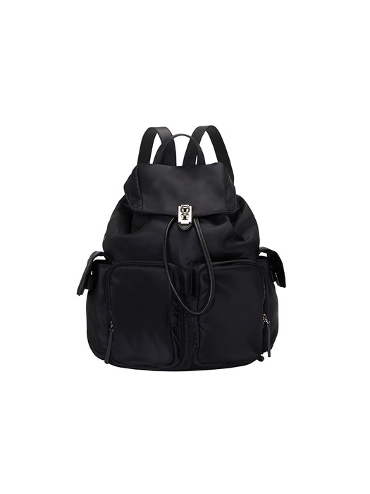 Hey Double Pocket Backpack M (헤이 더블 포켓 백팩 미듐)_2Colors