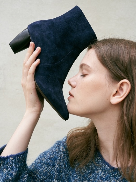 rudin ankle boots - navy