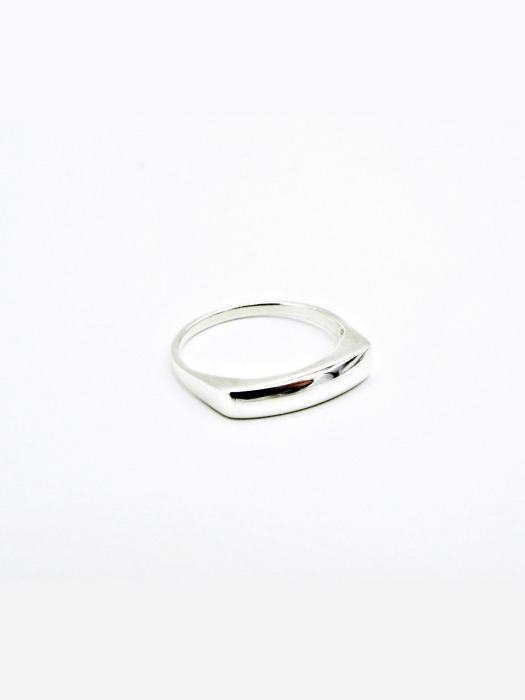 [Silver] Bent Stick Ring
