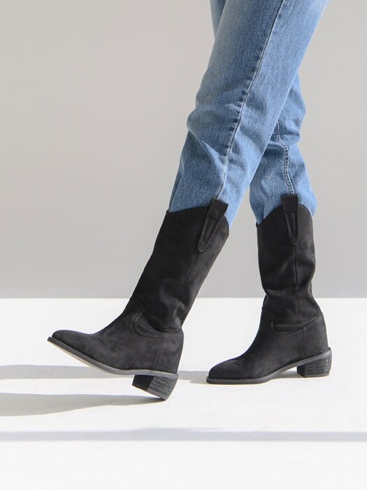 101 vegan western boots (7colors)
