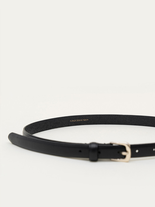 SS22 Leather Belt Black