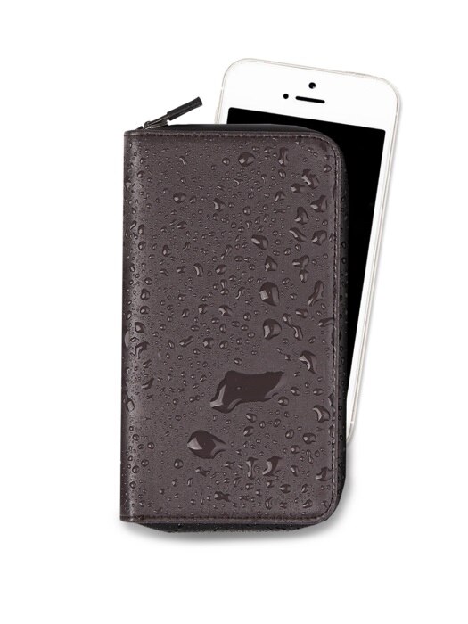 Outside Phone Pocket S_Wine Brown