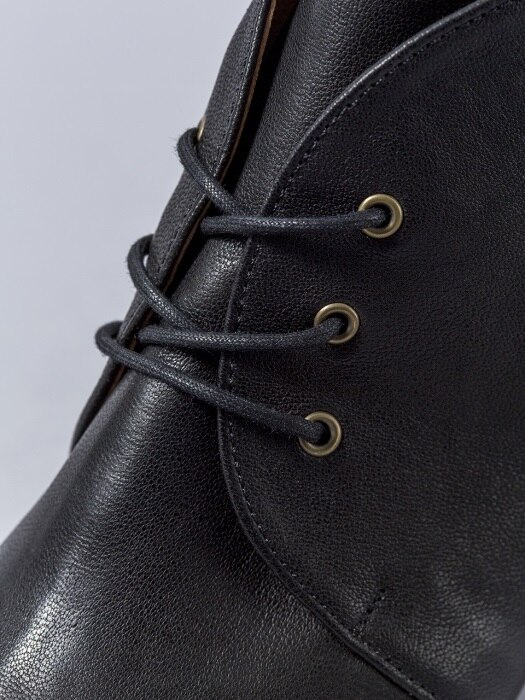 Lace-up Ankle Boots_BK