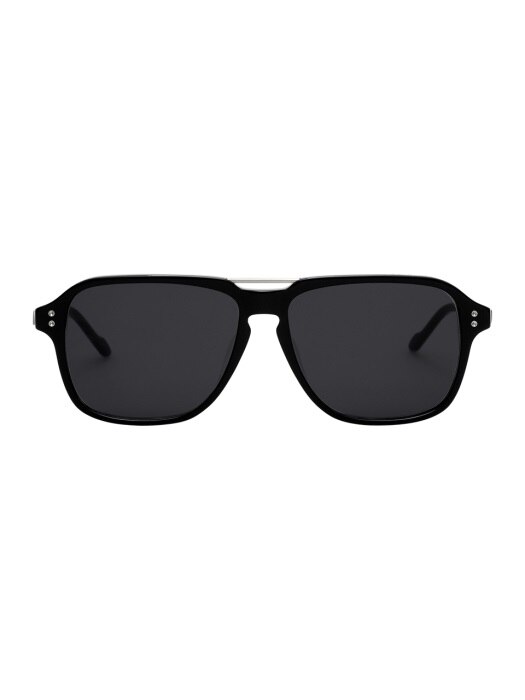 D. handerson - 01 Sunglasses (Black & Silver Bridge) 