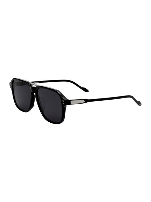 D. handerson - 01 Sunglasses (Black & Silver Bridge) 