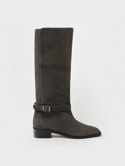 DIVO riding boots_gray suede
