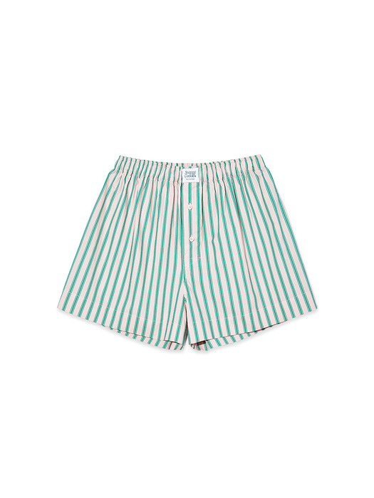 Chilling Stripe Shorts (Green)