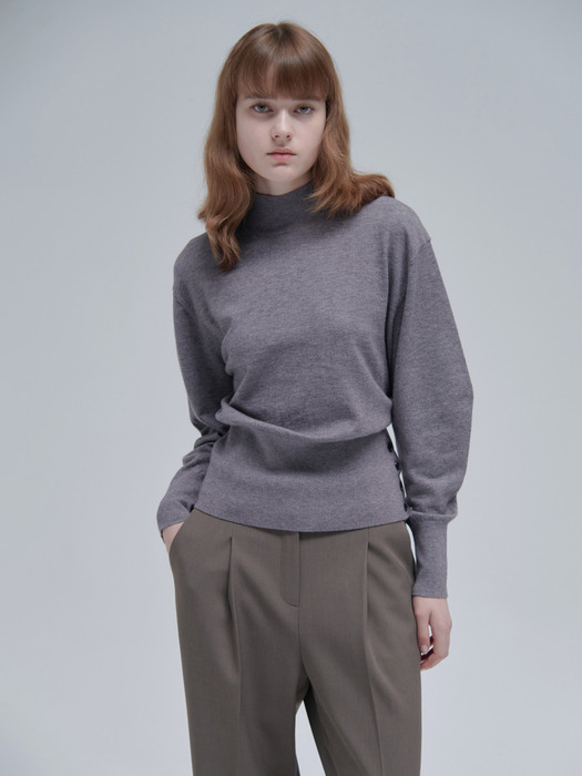 23FN volume knit pullover [4colors]