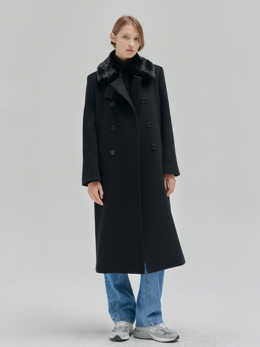 23WN two-way basic coat [BK]