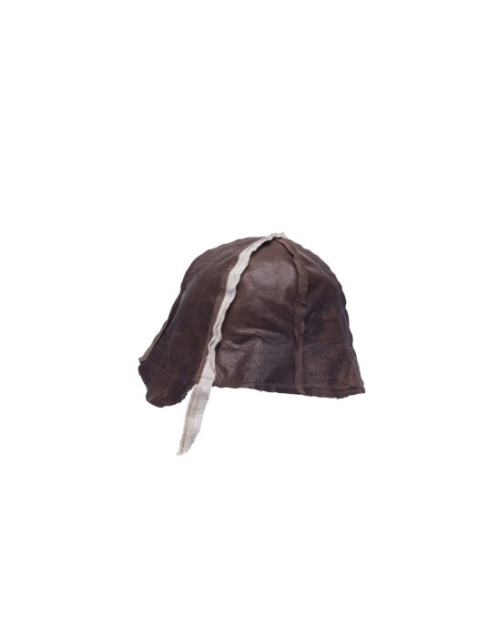 Avant-garde bucket hat -Brown(Lamb skin)