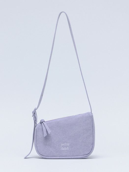 Slant shoulder bag_purple