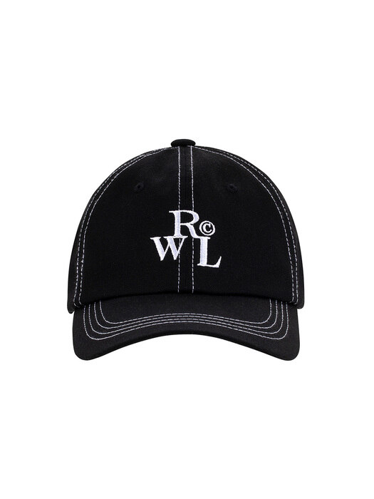 RECLOW SIGNATURE RWL BALL CAP STICH BLACK
