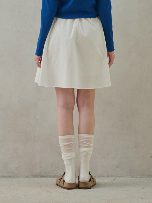 Belia Flare Midi Skirt