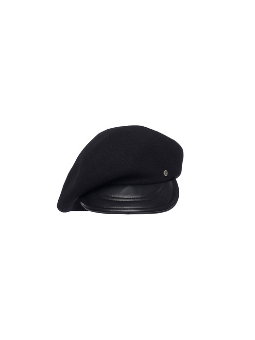 Iconic duck beret -All black