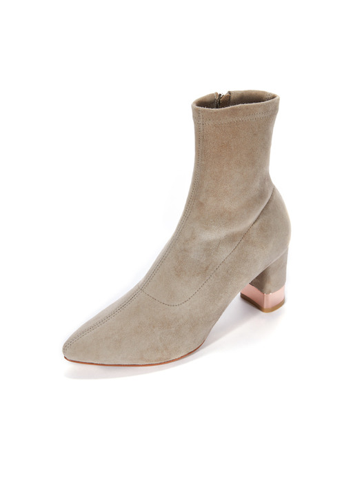 Lamb Span Ankle Boots_Mud Beige