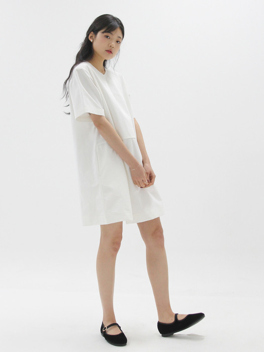 Mini Dress, white
