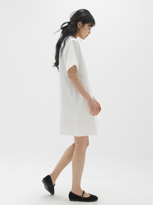 Mini Dress, white