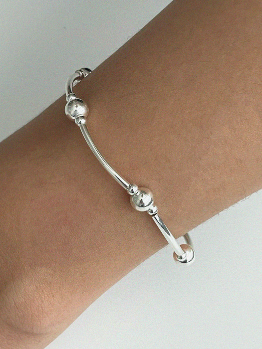 silver925 bobby bracelet