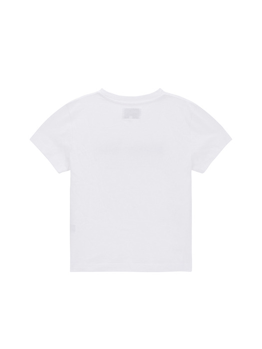 MATIN HERITAGE CROP TOP IN WHITE