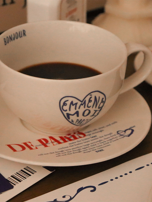 De paris coffee cup - deep blue