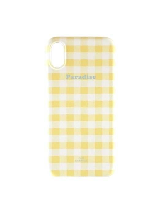 GINGHAM CHECK Phone case - Paradise