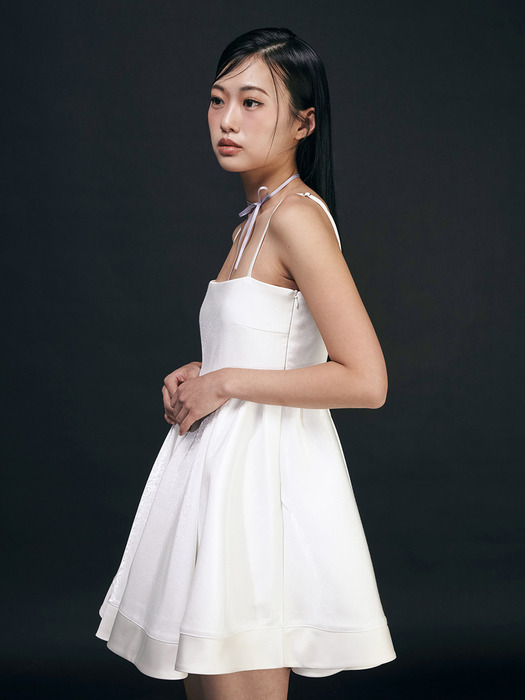 Shine dress (white)