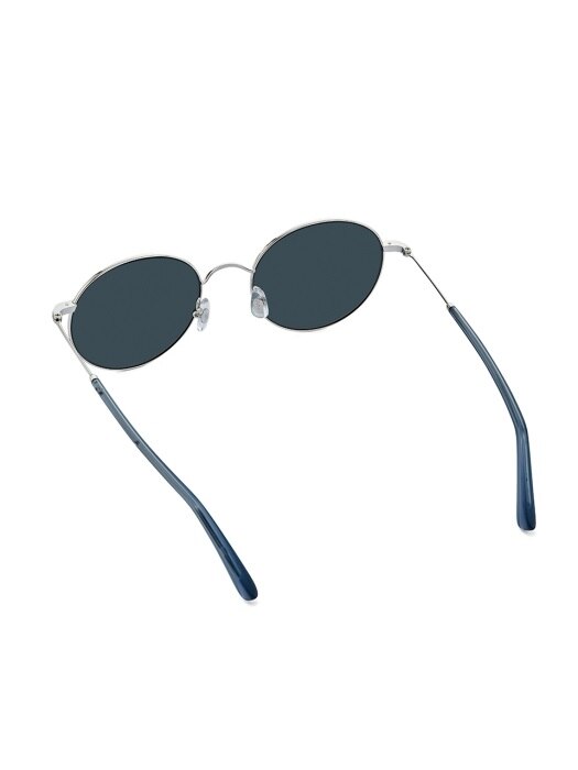 PLAIN_TRACK17.S NAVY(CLEAR) SILVER