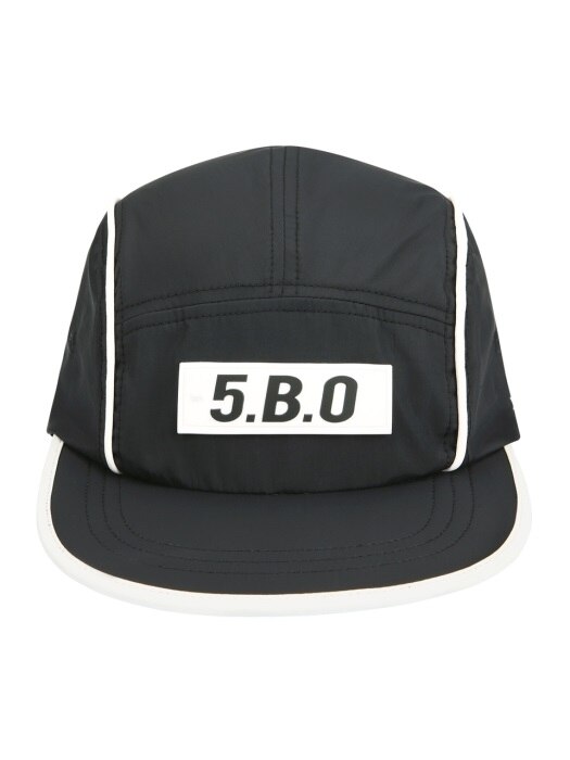 5.B.O BOX LOGO CAMP CAP_black