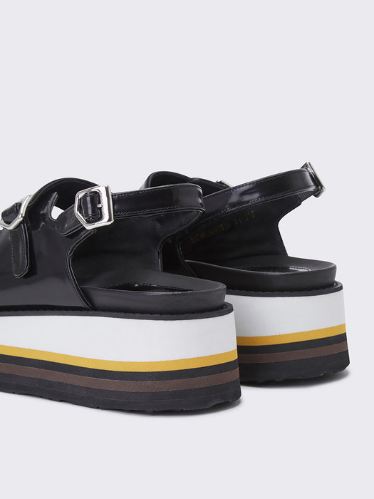 Buckle strap sandal(black)_DG2AM24003BLK