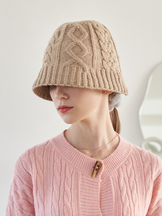 Muel Knit Bucket Hat (3color)