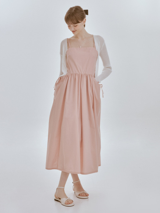 Float string dress (pink)