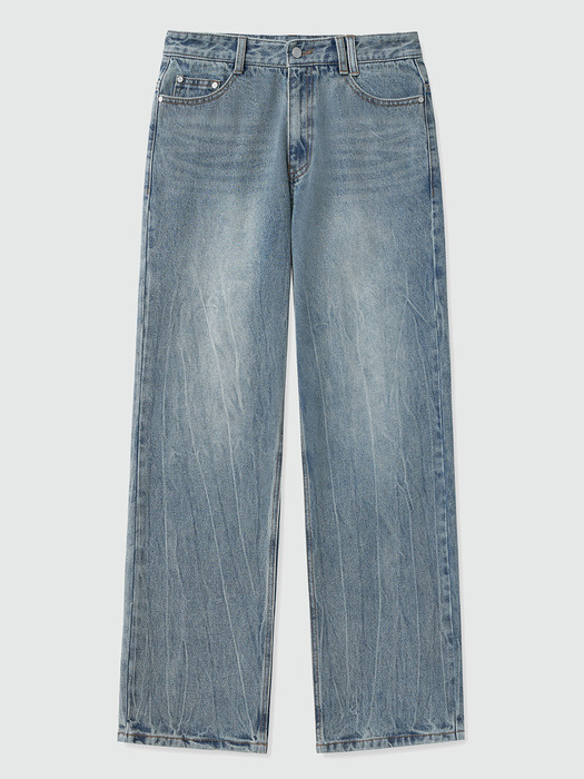 Dawn Semi Wide Jeans DCPT002CRBlue2