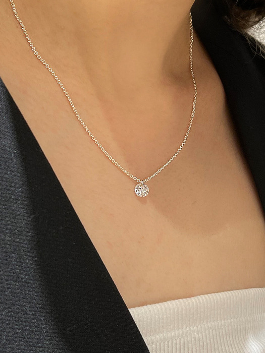 [SILVER925] TWINKLE SILVER NECKLACE
