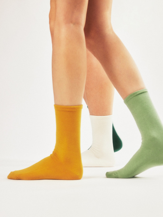 Perfect Fit Solid Color Socks(선택형)