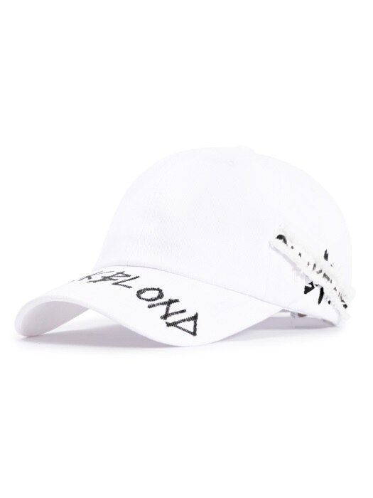 BBD Side Patch Graffiti Logo Cap (White)