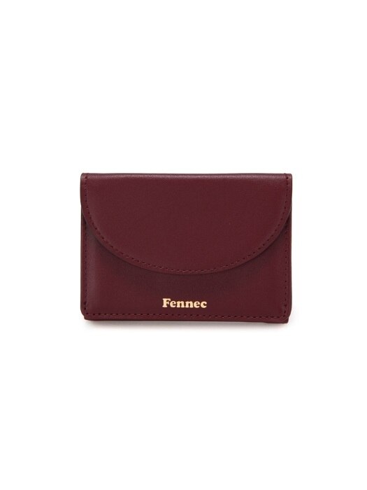 HALFMOON MINI WALLET - SMOKE RED