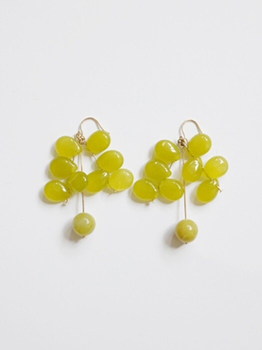 Green Grape Earring