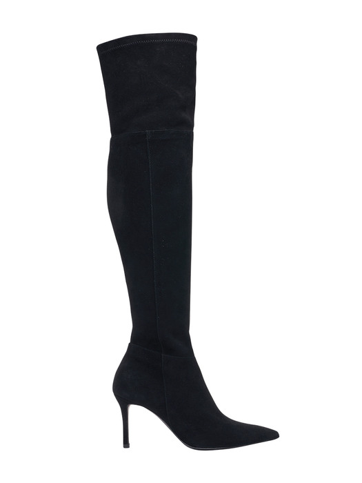 Pointed Thigh-high Boots