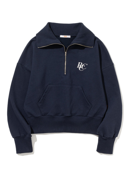 RCC Half Zipup Sweatshirt [NAVY]