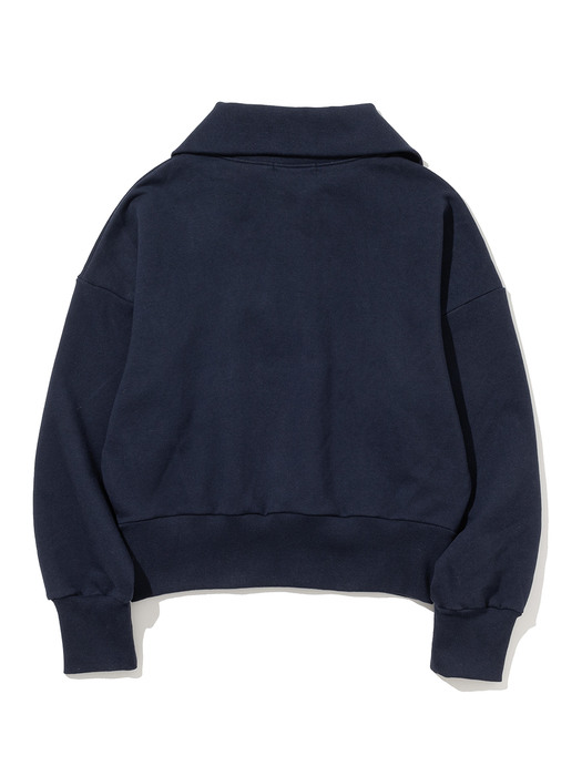 RCC Half Zipup Sweatshirt [NAVY]