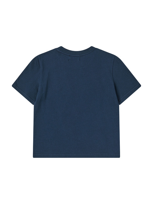 [WOMEN`S EDITION] 뉴 파리지앵 소프트 코튼 여성 반팔 티셔츠 네이비