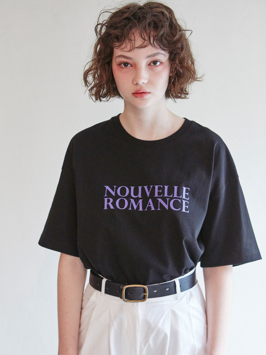 NOUVELLE ROMANCE T-SHIRT (BLACK)