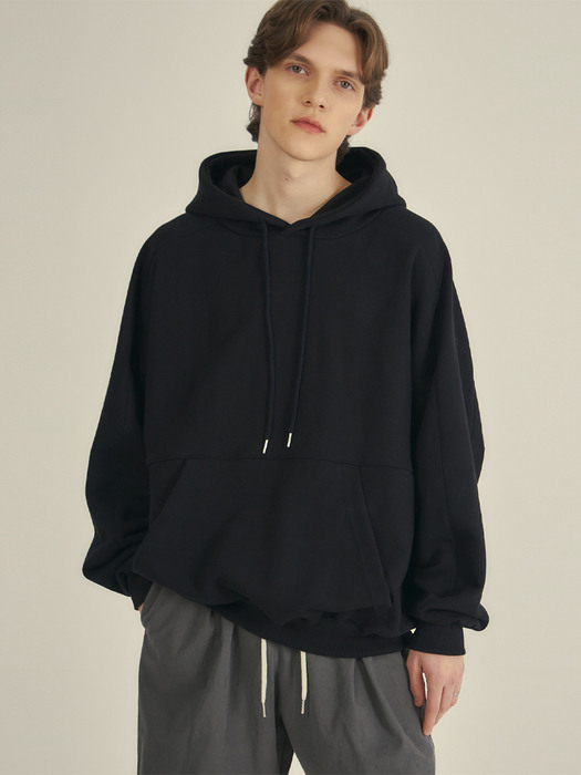 balloon over-fit logo hoodie(4col)