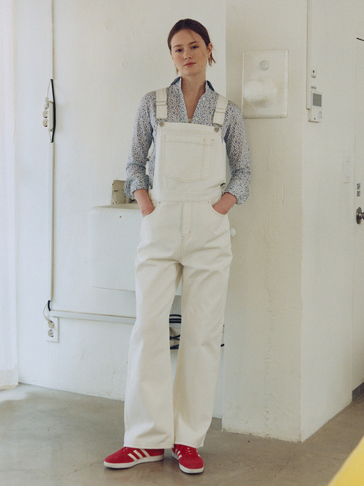 Loose-Fit Denim Overall