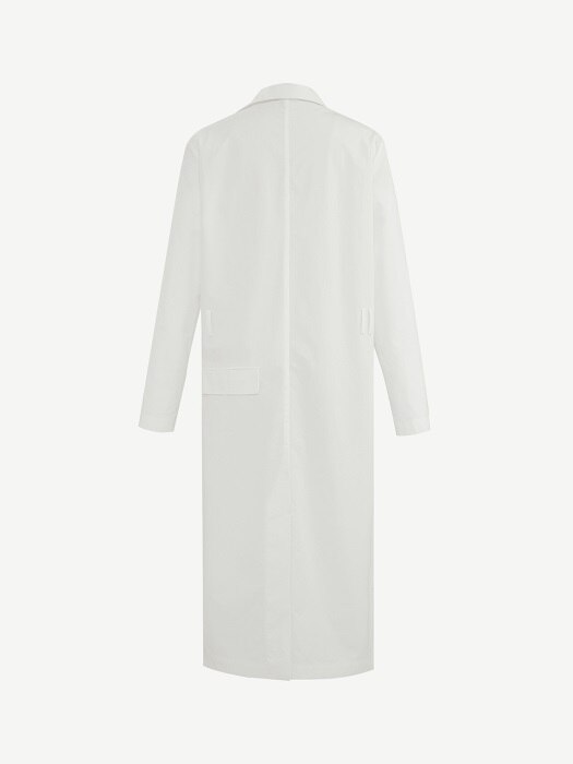 Open-collar shirt dress