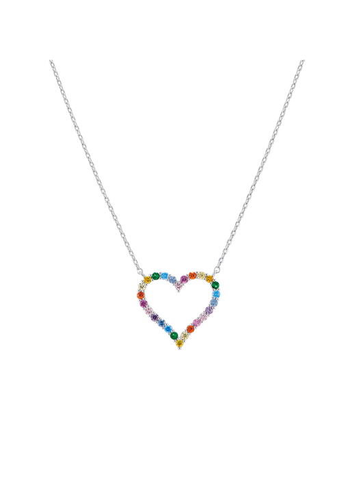 Shine Heart Basic Necklace_NZ1163